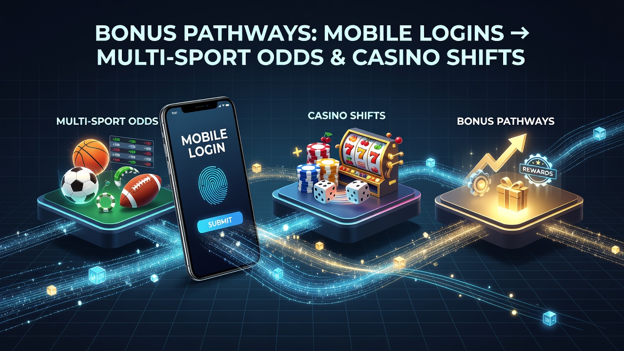 User dashboard showing active sports bets converting into casino bonus credits