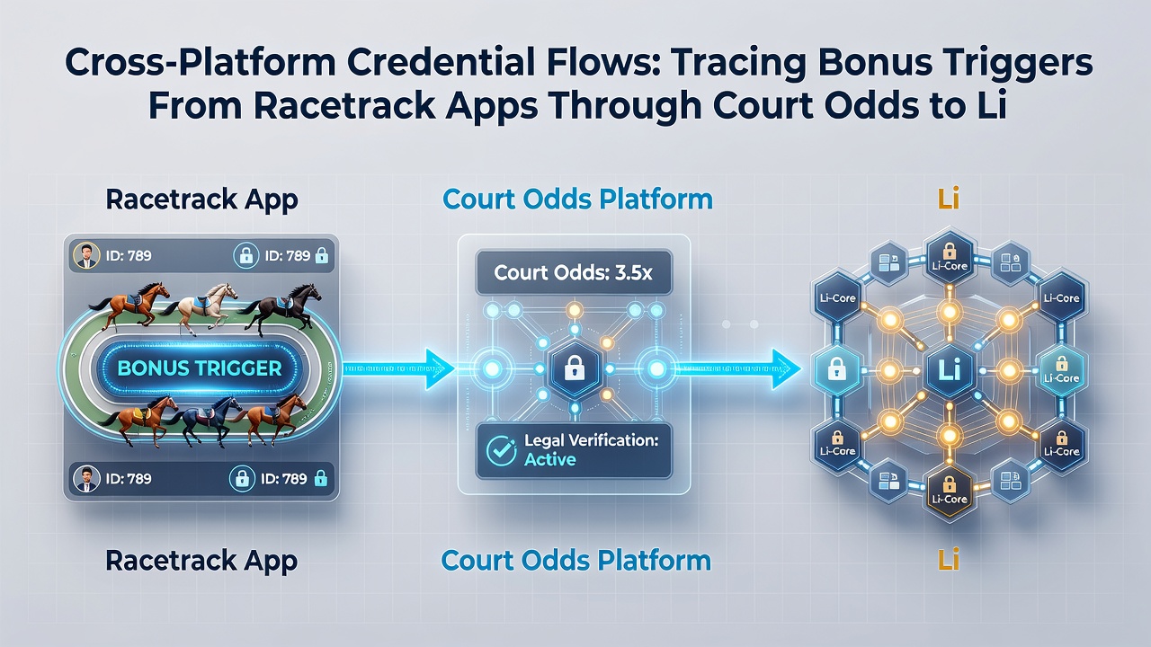 Live dealer interface receiving credential data from sports betting modules