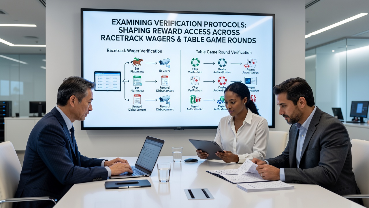 Comparison chart of reward access timelines between racetrack bets and table game rounds