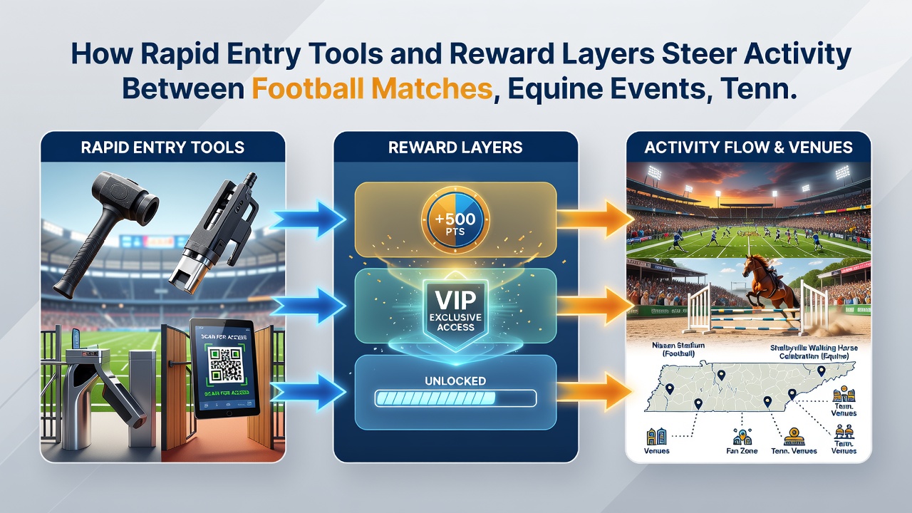 Analytics dashboard illustrating user transitions from sports events like football and horse racing to casino tables via bonus incentives and quick access features